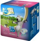 Супер-эластичные подгузники «Медведь Бернард» 3-6 кг. 26 шт.