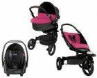 Коляска 3 в 1 Recaro BabyZen pink/grey